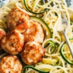 Turkey Meatballs with Zoodles